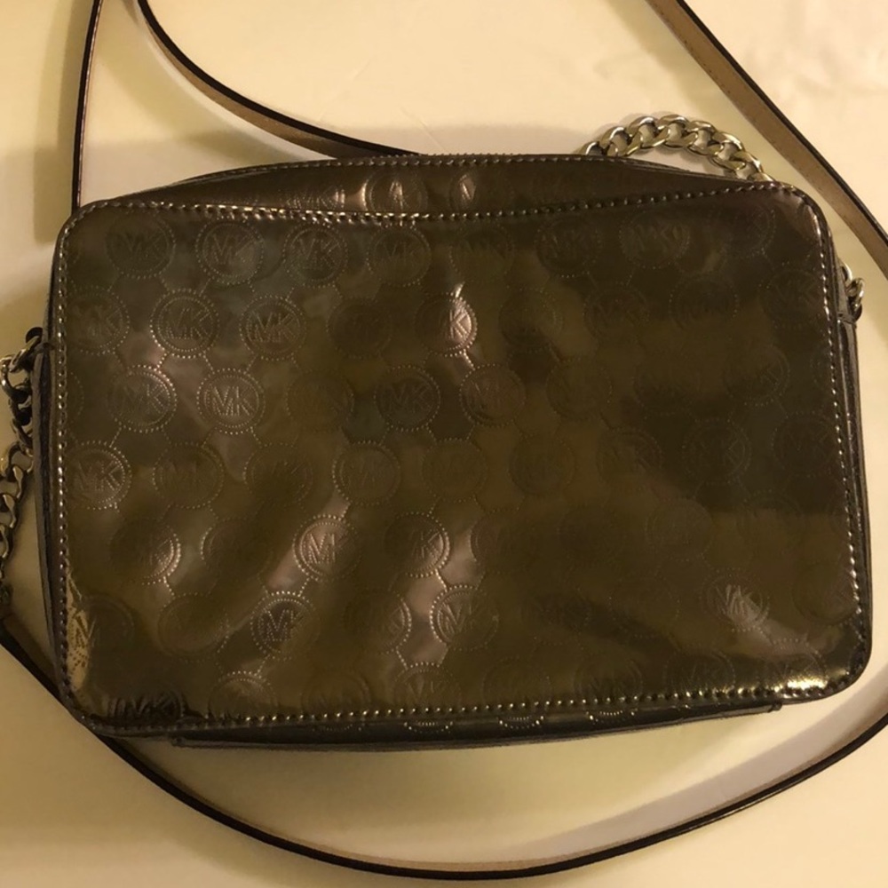 Michael Kors Silver Crossbody - Picture 8 of 14